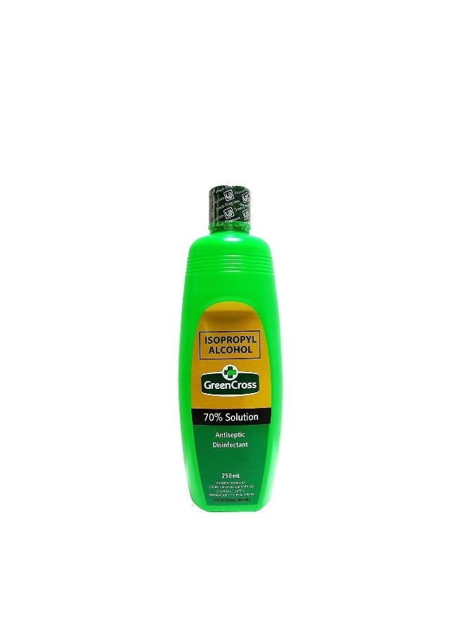 Green Cross محلول كحول الأيزوبروبيل 70% مطهر ومعقم 250 مل - Image 3